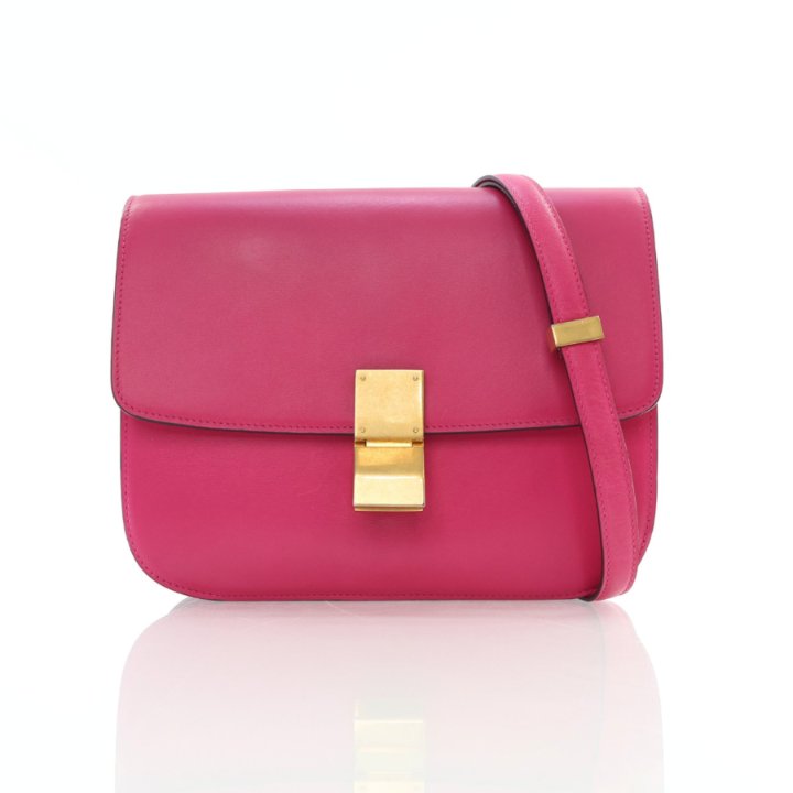 Celine Medium Smooth Calfskin Box Bag – Luxe Du Jour