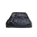 Chanel Small Blue Patent Lipstick Accordion