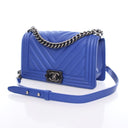 Chanel Medium Blue Calfskin...