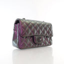 Chanel Mini Lambskin Iridescent Rectangular Classic Flap Bag
