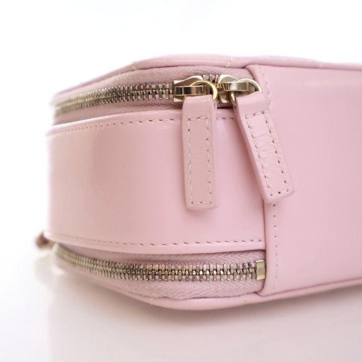 Chanel Mini Glazed Calfskin Double Zip CC Vanity Case, photo 6 of 19