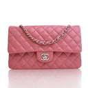 Chanel Medium Pink Lambskin...