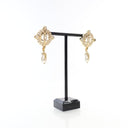 Chanel Faux Pearl Drop Earr...