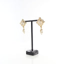 Chanel Faux Pearl Drop Earr...