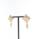 Chanel Faux Pearl Drop Earr...