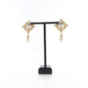 Chanel Faux Pearl Drop Earr...
