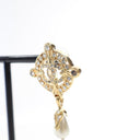Chanel Faux Pearl Drop Earr...