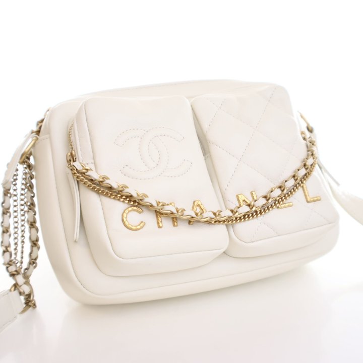 Chanel Small Calfskin Pocket Camera Case