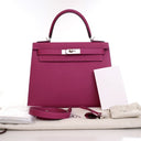 Hermes Rose Pourpre Epsom S...