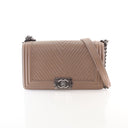 Chanel Medium Calfskin Chevron Boy Flap Bag