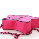 Chanel Pink Satin Walk Of F...
