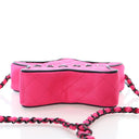 Chanel Pink Satin Walk Of F...