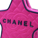 Chanel Pink Satin Walk Of F...