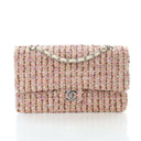 Chanel Vintage Medium Tweed Classic Flap Bag