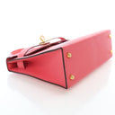 Hermes Rose Azalee Chevre M...