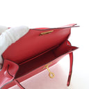 Hermes Rose Azalee Chevre M...