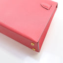 Hermes Rose Azalee Chevre M...
