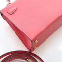 Hermes Rose Azalee Chevre M...