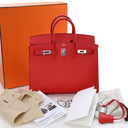 Hermes Rouge De Coeur Epsom...