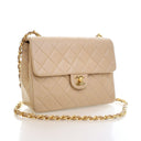 Chanel Vintage Small Lambskin Square Classic Flap Bag