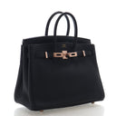 Hermes Noir Togo Birkin 25