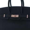 Hermes Noir Togo Birkin 25