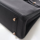 Hermes Noir Togo Birkin 25