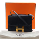 Hermes Vintage Bleu Nuit Bo...