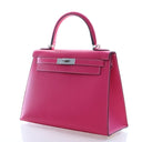 Hermes Rose Tyrien Epsom Ca...