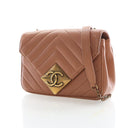 Chanel Mini Lambskin Chevro...