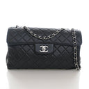 Chanel Medium Lambskin Accordion Single Flap Bag