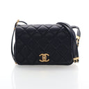 Chanel Mini Lambskin Buckled Flap Bag