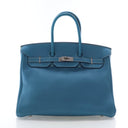 Hermes Blue Jean Togo Birkin 35