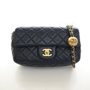Chanel Mini Lambskin Pearl Crush Flap Bag