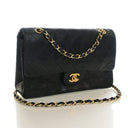 Chanel Vintage Medium Lambskin Classic Double Flap Bag