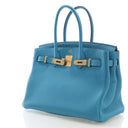 Hermes Turquoise Togo Birki...