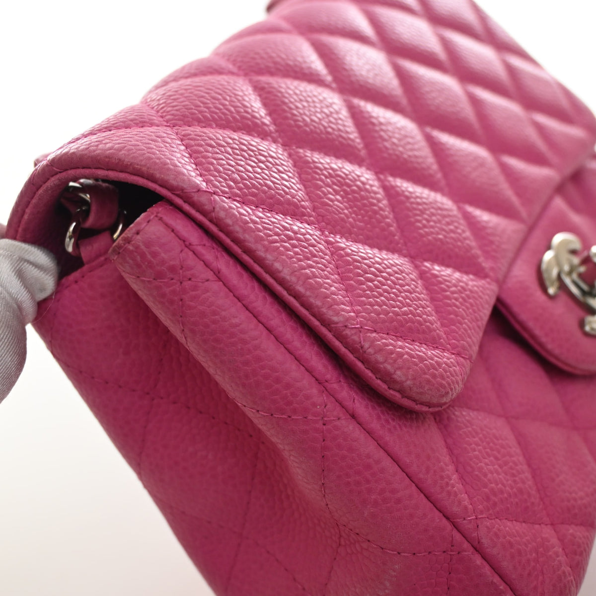 Chanel Mini Caviar Square Classic Flap Bag, photo 20 of 26