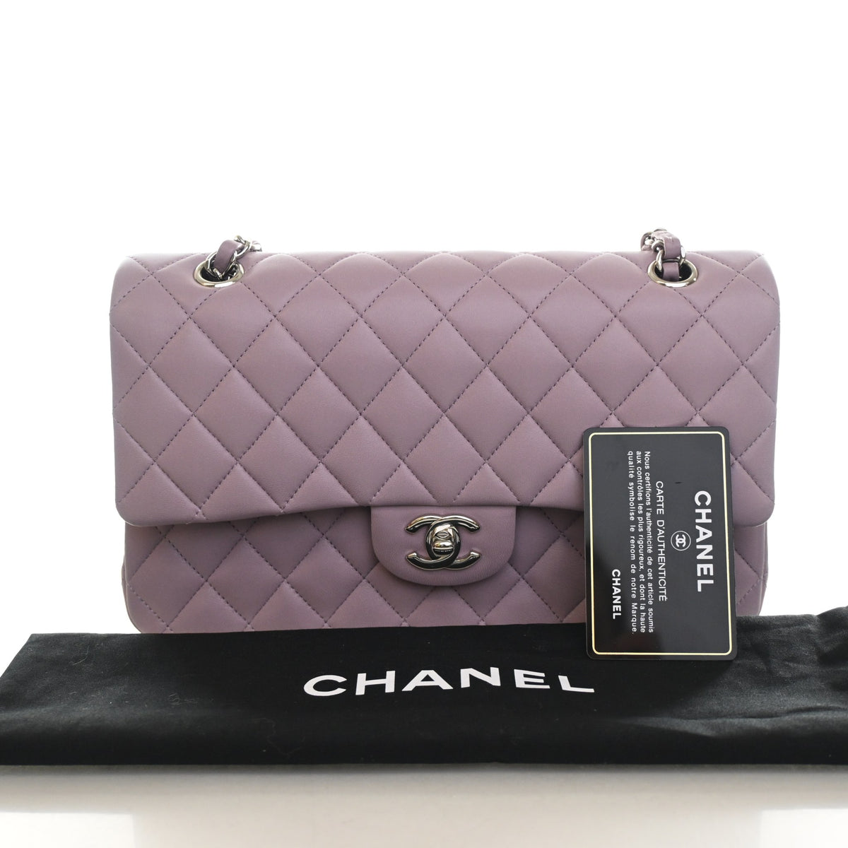 Chanel Medium Lambskin Classic Double Flap Bag, photo 15 of 15