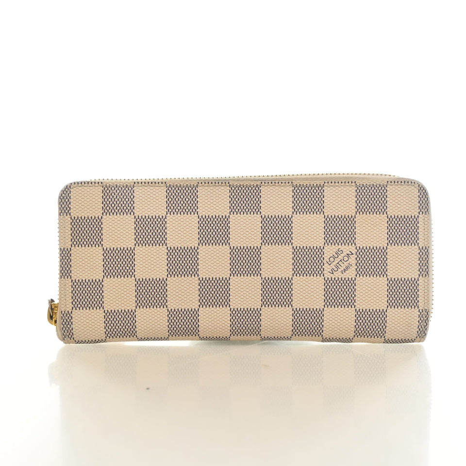 Louis Vuitton Damier Azur Clemence Wallet
