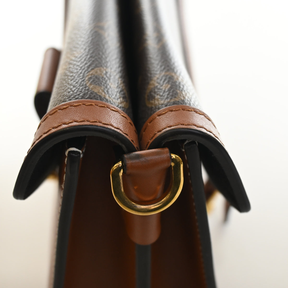 Pre-Owned Louis Vuitton Monogram Sac Biface, side profile, photo 13 of 16
