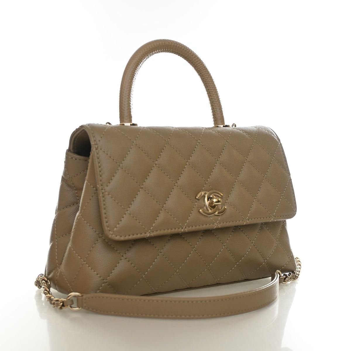 Chanel Small Caviar Coco Handle Bag, photo 2 of 15