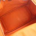 Hermes Orange H Clemence Li...