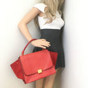 Celine Medium Python Trapeze