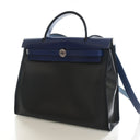 Hermes Noir Toile Herbag Zi...