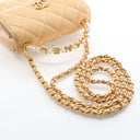 Chanel Lambskin Flap Bag Pe...