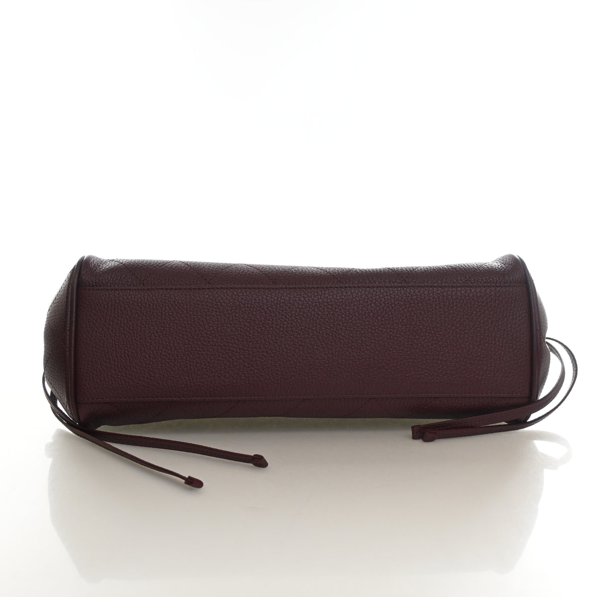 Pre-Owned Chanel Small Calfskin Urban Essentials Shopping Bag, base and feet view, photo 9 of 14
