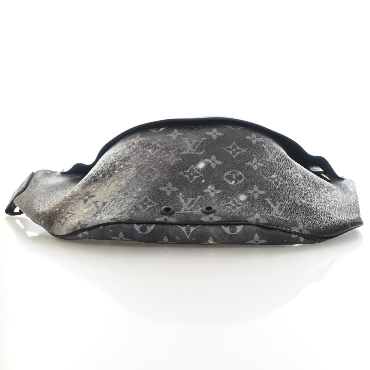 Pre-Owned Louis Vuitton Monogram Galaxy Bumbag, base and feet view