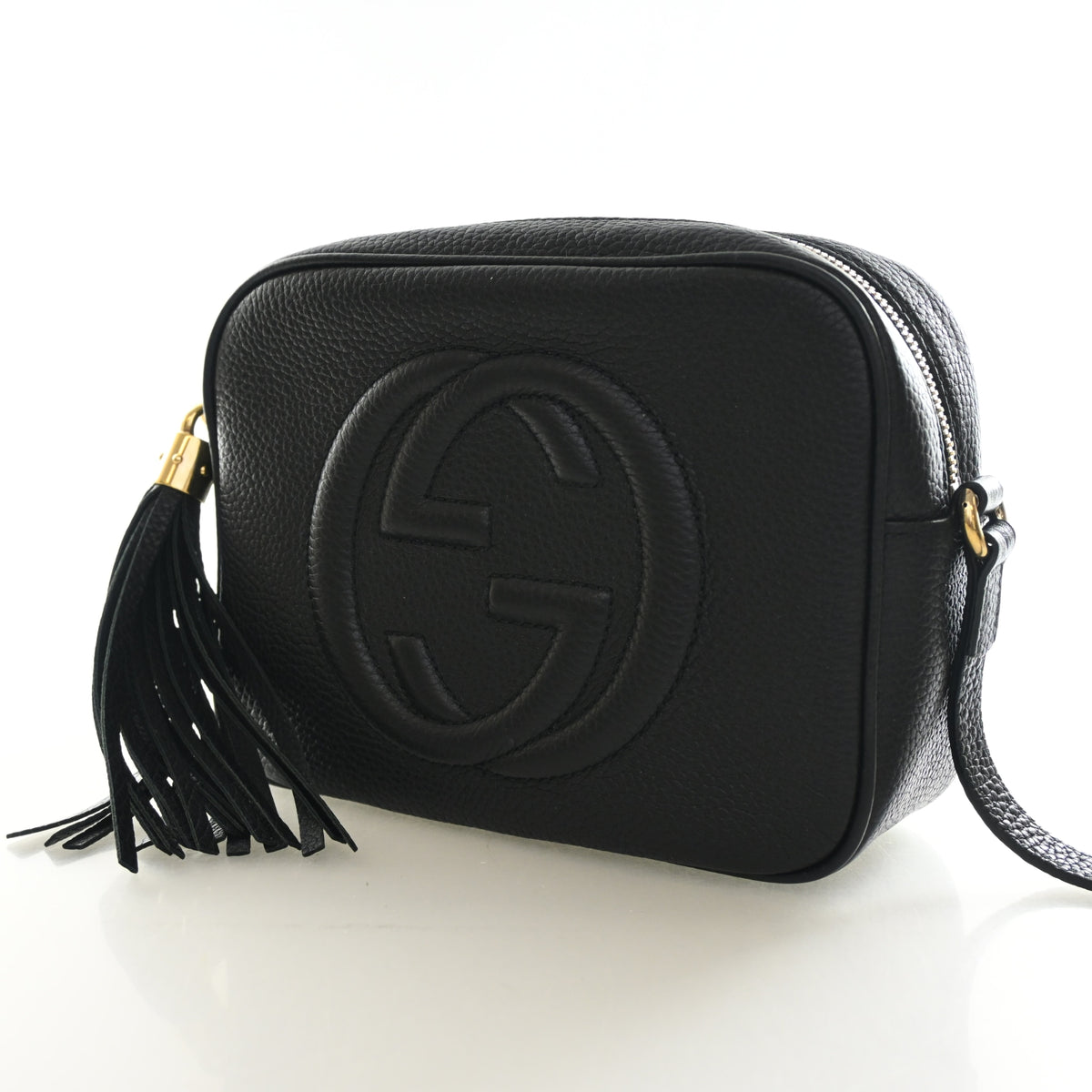 Pre-Owned Gucci Crossbody Bag Calfskin Soho Disco, front view