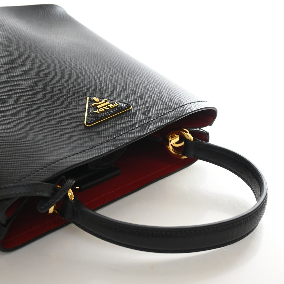 Prada Saffiano Panier Bucket Bag, photo 10 of 16