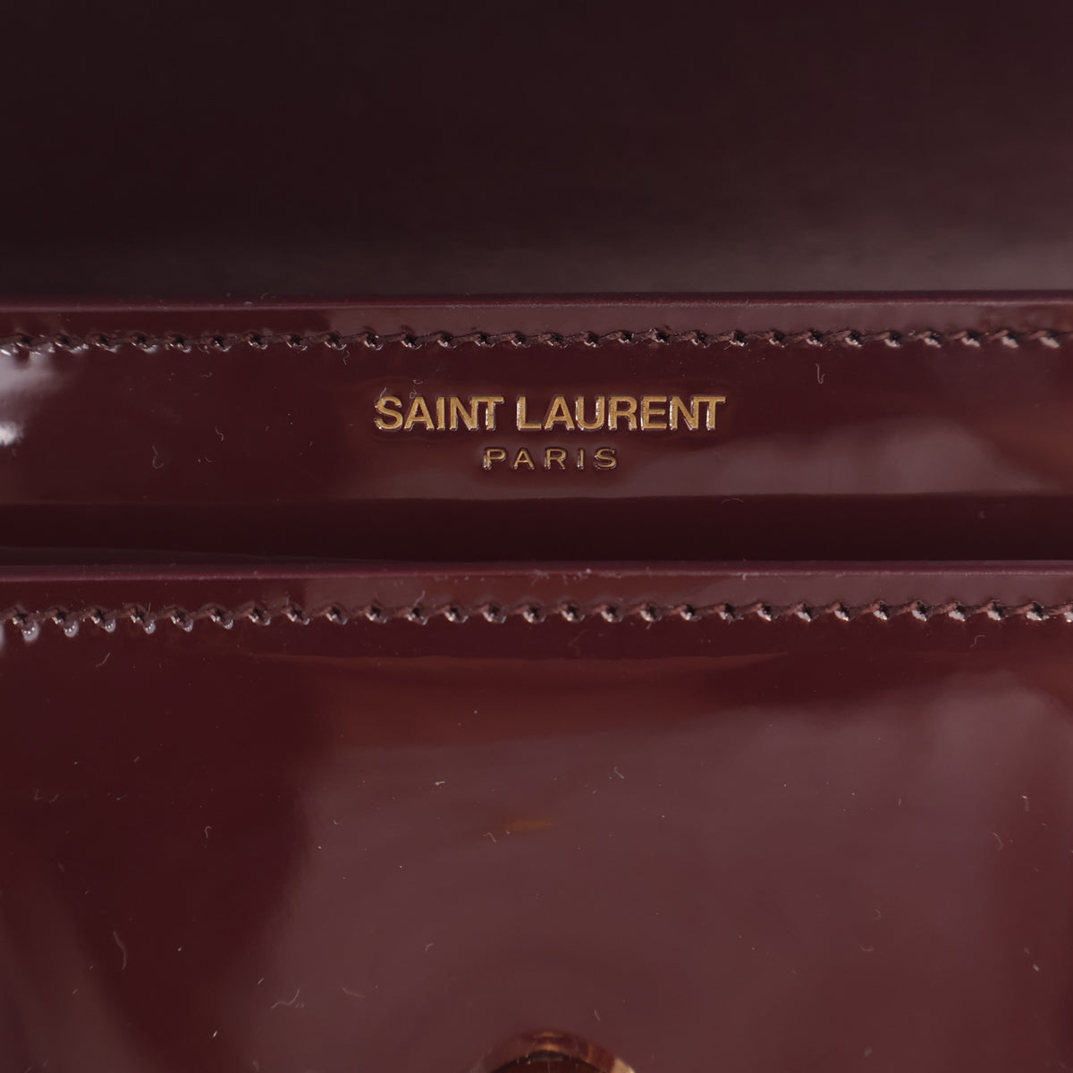 Saint Laurent Small Patent Sunset Flap Bag, photo 14 of 17
